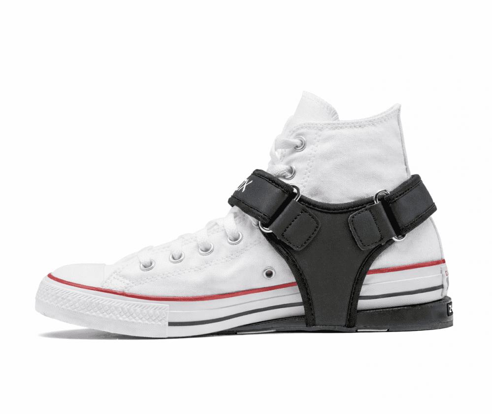 Z-BLOX attachable squat heels with 20mm elevation for improved strength and posture when weightlifting